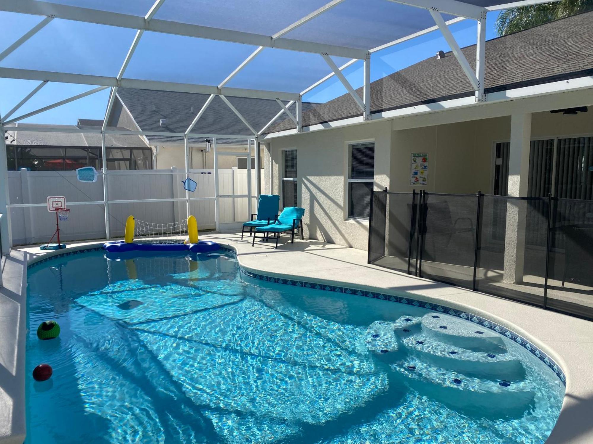 3 Bedroom Villa With Poolside Cinema And Games Room Close To Theme Parks Sleeps 6 Plus 2 Ορλάντο Εξωτερικό φωτογραφία